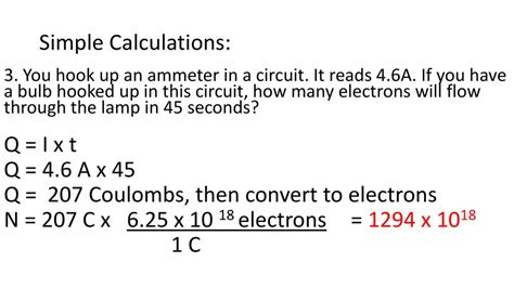 Coulombs to Electron Charge Conversion: Transforming .